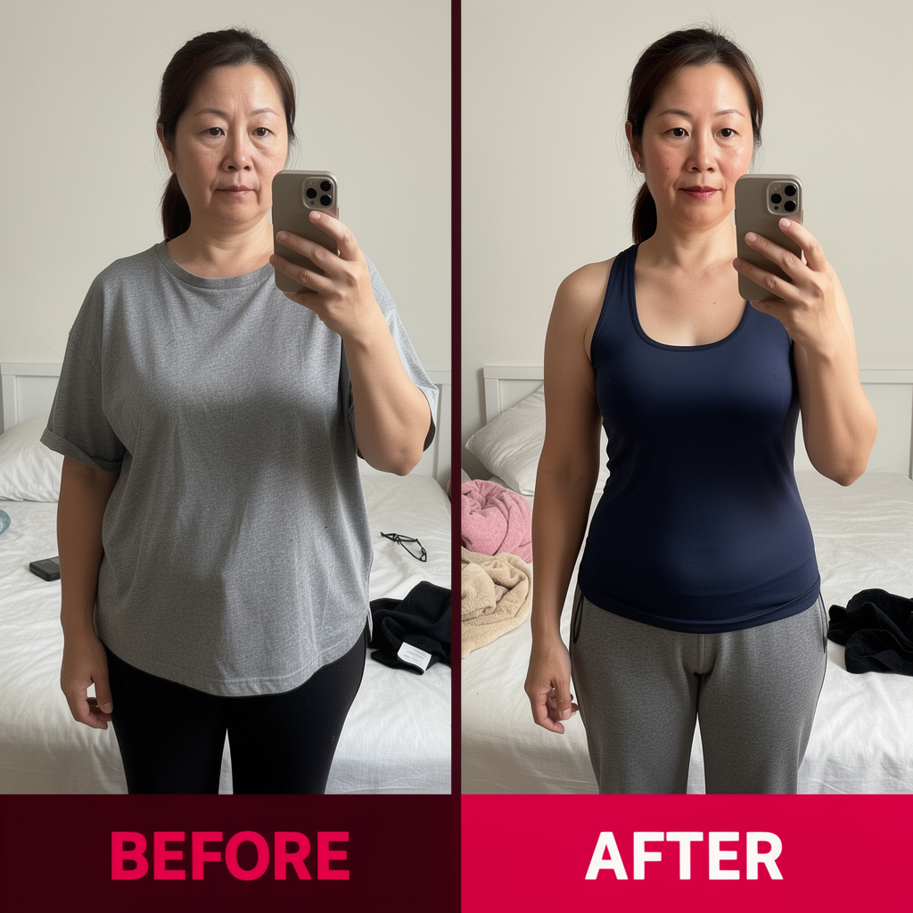 Before and after comparison 3