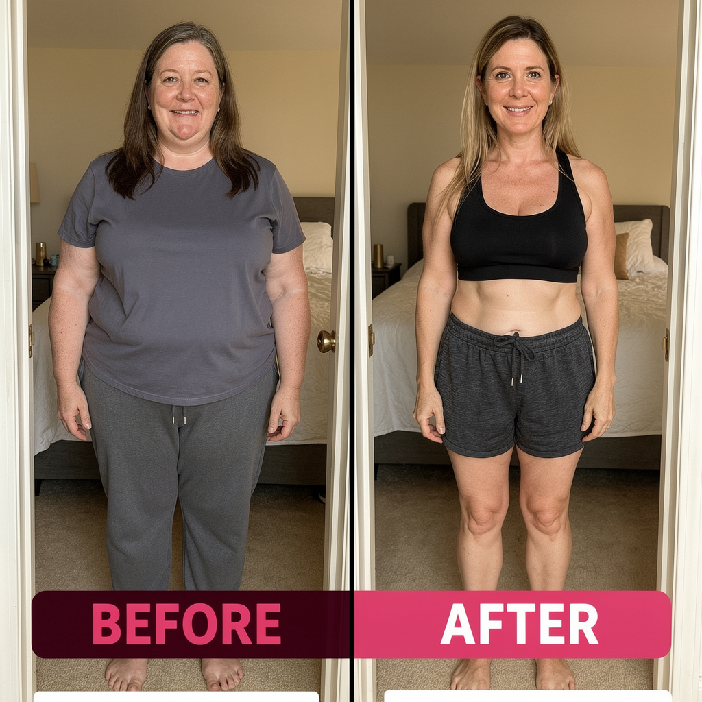 Before and after comparison 4